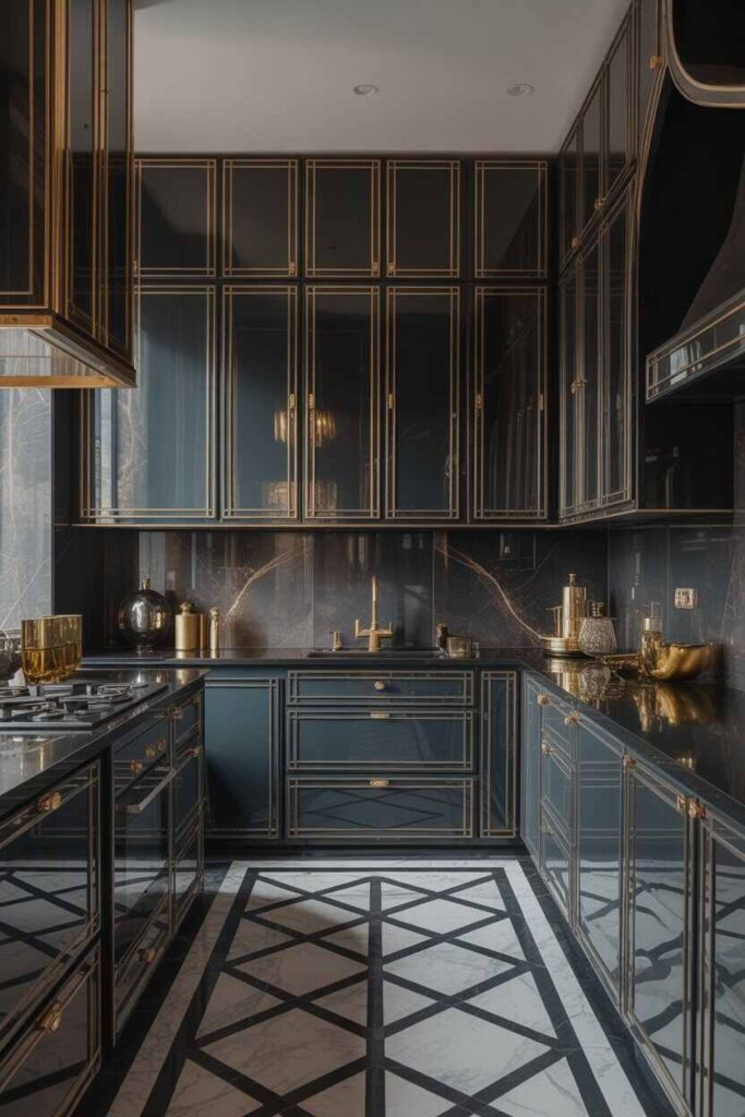 Art Deco Kitchen Ideas Bold Glamour, Modern Inspiration, and Budget-Friendly Ways to Elevate Your Space 10 Art Deco Kitchens and Their Timeless Appeal