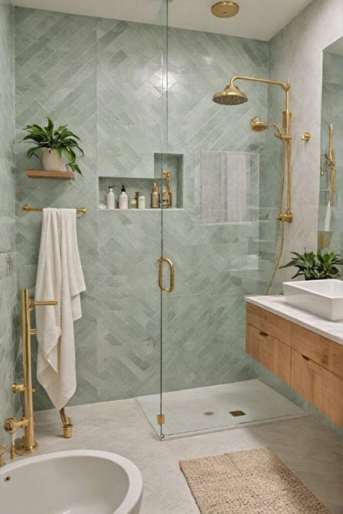 30+ Bathroom Tile Design Ideas for Modern, Budget-Friendly & Pinterest-Worthy Inspiration 6 Bathroom Wall Tile Design for a Statement Look