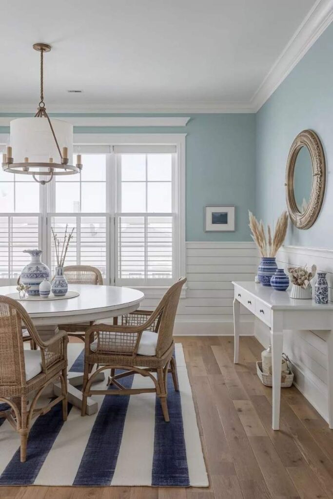 35 Beautiful Beach House Dining Room Ideas for a Light, Breezy, and Budget-Friendly Coastal Look 5 Budget-Friendly Beach House Dining Room Ideas That Look High-End