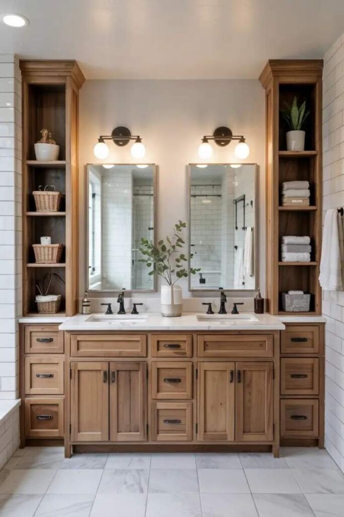 35 Farmhouse Bathroom Ideas for a Cozy, Modern, and Budget-Friendly Refresh 6 Budget-Friendly Farmhouse Bathroom Ideas That Look High-End