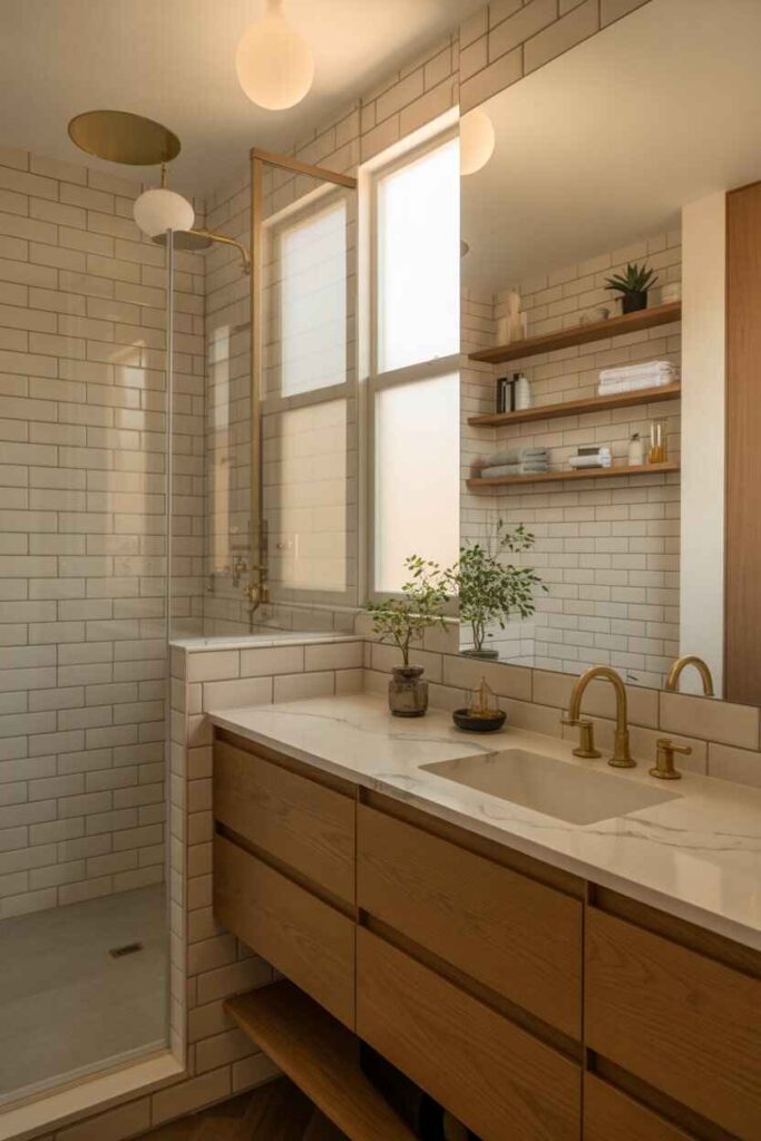 Small Bathroom Ideas That Feel Big, Beautiful, and Budget-Friendly (Modern Inspiration You’ll Love) 4 Budget-Friendly Small Bathroom Ideas That Look Expensive