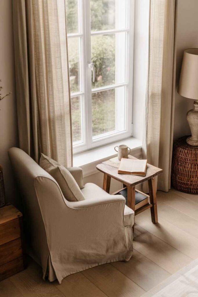 Charming French Country Reading Nooks Timeless Ideas & Cozy Inspiration for Beautiful, Budget-Friendly Spaces 4 Choosing the Perfect Spot for a French Country Reading Nook