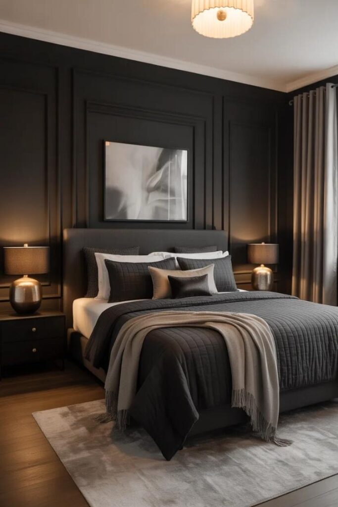 Bold, Cozy & Budget Friendly Black Bedroom Ideas That Feel Modern, Stylish, and Totally Livable 4 Choosing the Right Shade of Black for Your Bedroom