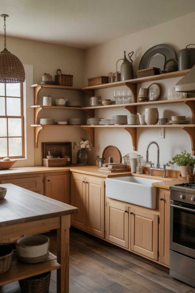 40+ Farmhouse Kitchen Ideas for a Warm, Cozy & Beautifully Lived-In Home 4 Classic Farmhouse Kitchen Ideas That Never Go Out of Style