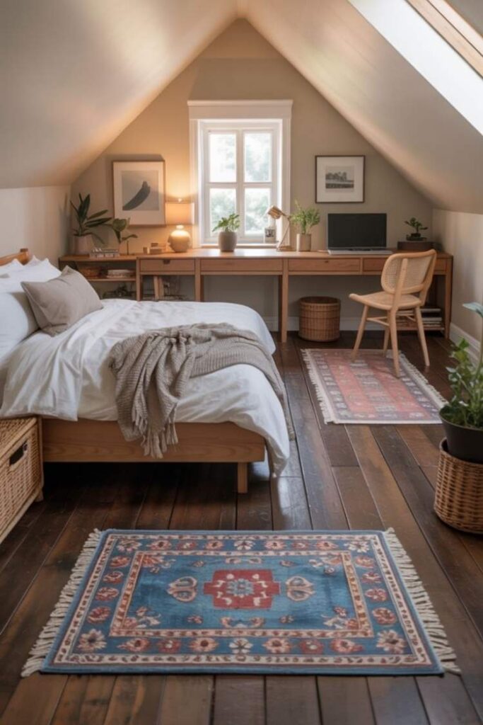 Attic Bedroom Ideas That Turn Awkward Spaces Into Cozy, Dreamy Retreats (Budget-Friendly & Modern Inspiration) 3 Cozy Attic Bedroom Ideas That Feel Warm and Inviting