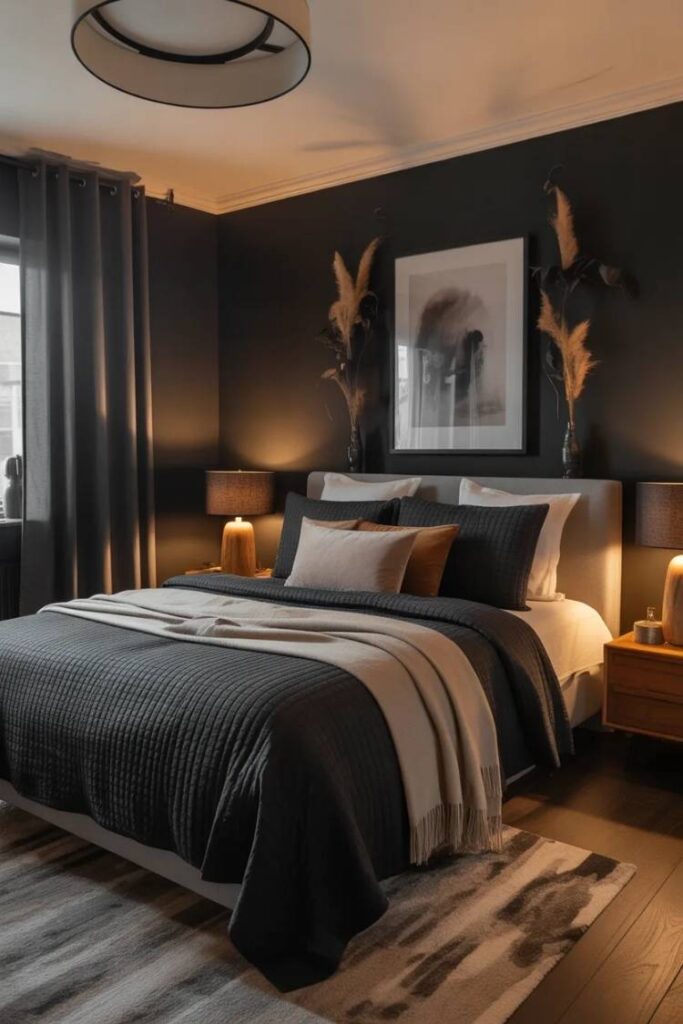 Bold, Cozy & Budget Friendly Black Bedroom Ideas That Feel Modern, Stylish, and Totally Livable 6 Cozy Black Bedroom Ideas That Feel Warm and Inviting