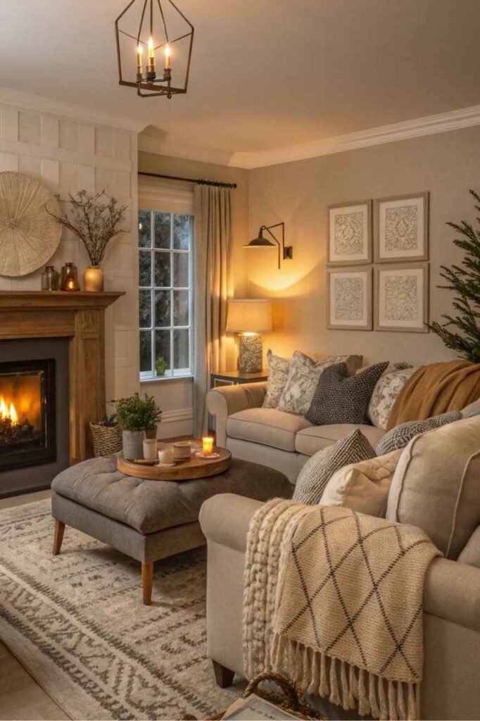 Cozy Living Room Design Ideas Budget-Friendly Inspiration for a Warm, Stylish, and Inviting Space 6 Cozy Living Room Design with Neutral Decor