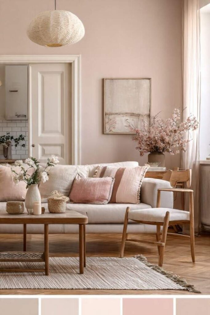 Pink Living Room Ideas That Feel Stylish, Cozy, and Surprisingly Timeless 4 Cozy Pink Living Room Ideas That Feel Warm and Inviting