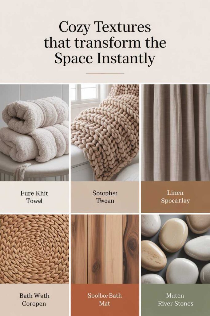 Fall in Love With Your Fall Bathroom Cozy Modern & Budget Friendly Ideas for Instant Inspiration 4 Cozy Textures That Transform the Space Instantly