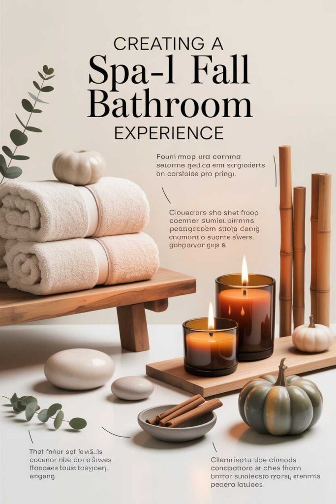 Fall in Love With Your Fall Bathroom Cozy Modern & Budget Friendly Ideas for Instant Inspiration 7 Creating a Spa Like Fall Bathroom Experience