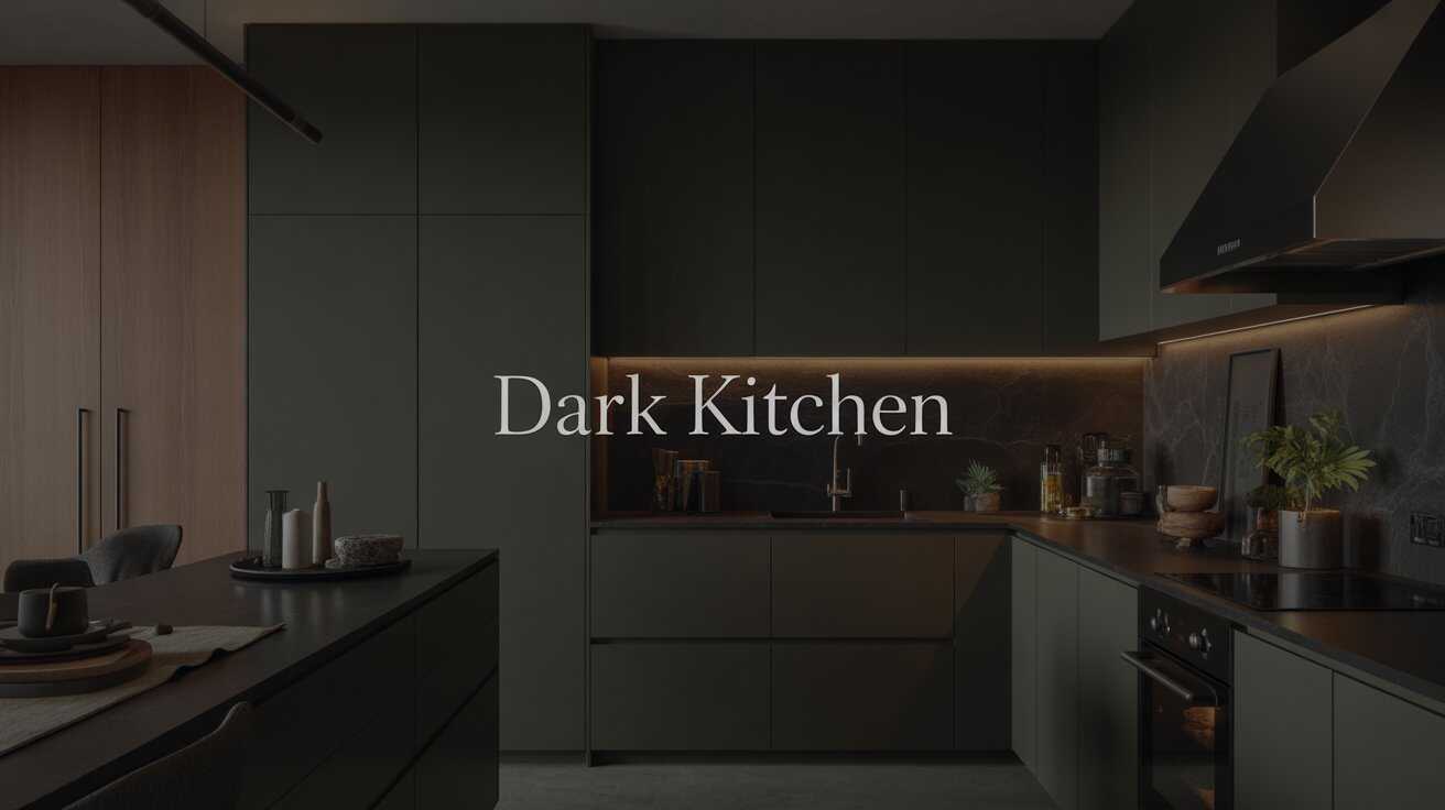 Dark Kitchen Ideas That Feel Bold Cozy And Surprisingly Timeless Modern ...