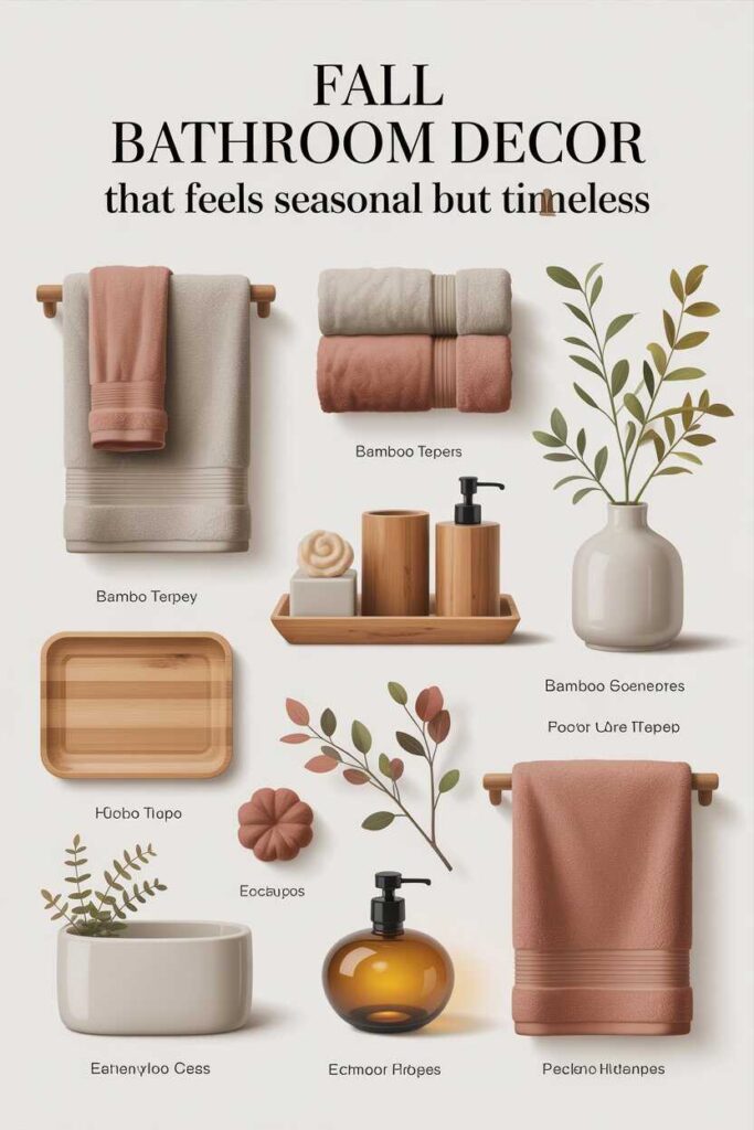 Fall in Love With Your Fall Bathroom Cozy Modern & Budget Friendly Ideas for Instant Inspiration 5 Fall Bathroom Decor That Feels Seasonal but Timeless