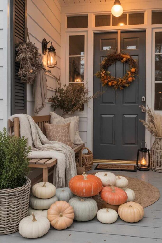 Beautiful Fall Exterior Decor Ideas Cozy, Budget-Friendly Inspiration to Transform Your Home This Autumn 4 Front Porch Fall Decor Ideas That Feel Warm and Welcoming