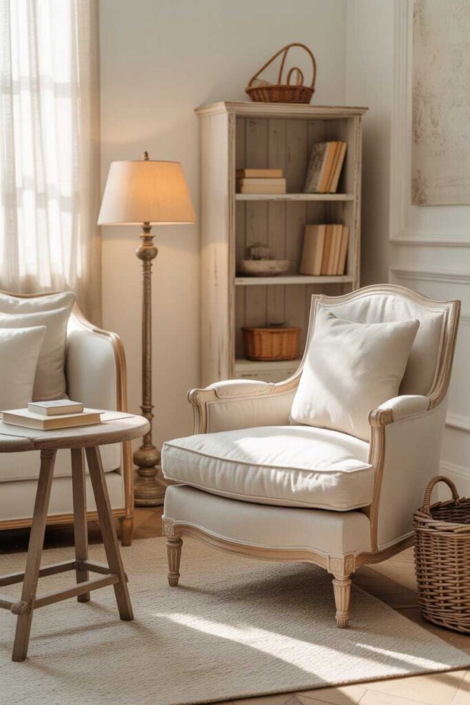 Charming French Country Reading Nooks Timeless Ideas & Cozy Inspiration for Beautiful, Budget-Friendly Spaces 5 Furniture That Defines Charming French Country Reading Nooks