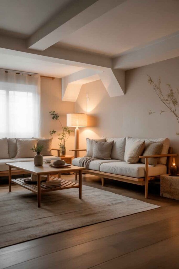 Japandi Basement Remodels You Have to See Modern, Cozy & Budget-Friendly Ideas That Feel Like a Retreat 6 Japandi Basement Living Rooms That Invite You to Stay