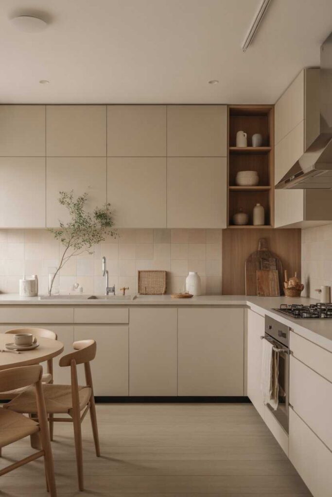 Japandi Kitchen Ideas & Inspiration Modern Budget Friendly and Uniquely Calm Spaces You Love 3 Japandi Kitchen Color Palettes That Feel Calm and Modern