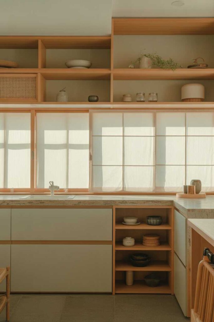 Japanese Kitchen Ideas Timeless Inspiration, Budget-Friendly Beauty, and Modern Minimalist Charm 3 Japanese Kitchen Color Palettes That Feel Calm and Natural