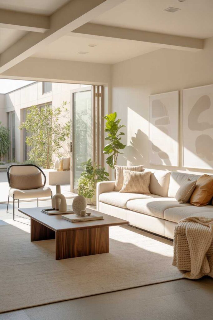 Modern Living Room Ideas That Feel Stylish Cozy and Totally You 5 Layout Ideas That Make a Modern Living Room Feel Open and Inviting