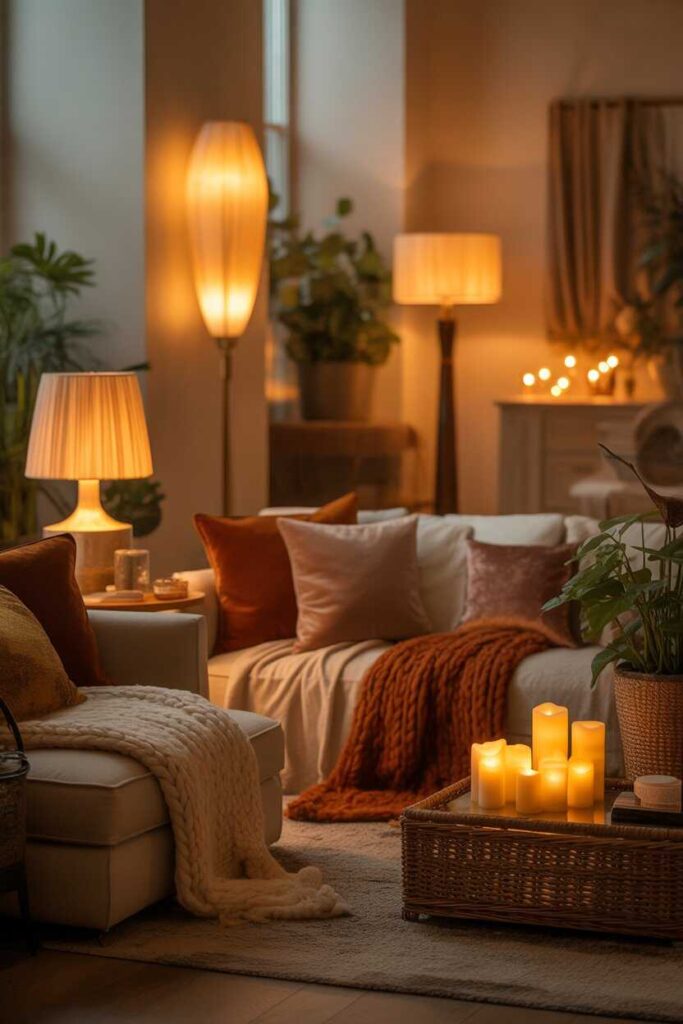 Cozy Living Rooms That Feel Like a Warm Hug Budget Friendly Ideas Modern Inspiration and Timeless Comfort 3 Lighting Ideas That Transform Living Rooms Into Cozy Retreats