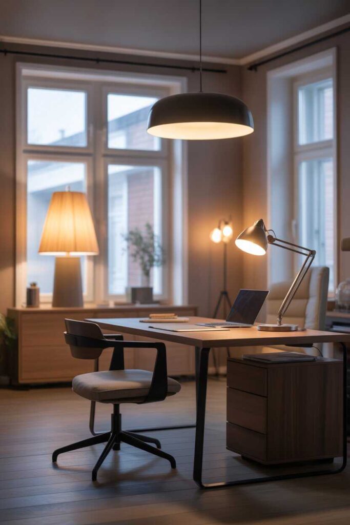 Home Office Ideas for a Stylish Budget Friendly & Modern Work From Home Space 9 Lighting Tips That Instantly Upgrade Your Home Office