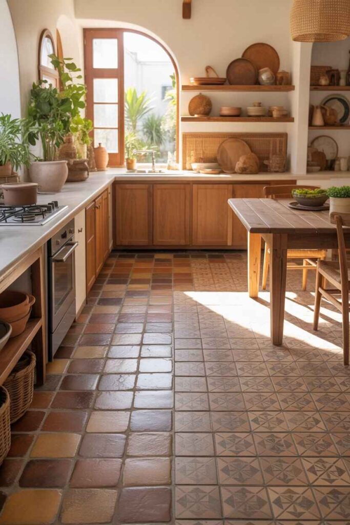 Stunning Mediterranean Kitchen Design Ideas Warm Inspiration, Timeless Style, and Budget-Friendly Beauty 8 Mediterranean Kitchen Flooring That Grounds the Space
