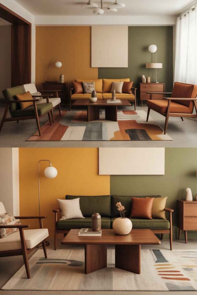 Mid Century Modern Color Palette Ideas Worth Copying Timeless Inspiration for a Warm, Modern Home 4 Mid Century Modern Color Palette Ideas for Living Rooms