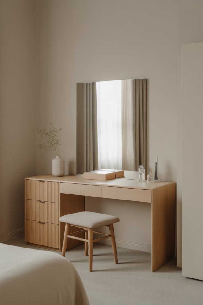 35 Stunning Dressing Table Ideas for a Stylish, Organized & Feel-Good Space 6 Minimalist Dressing Table Ideas for Calm and Clutter-Free Living