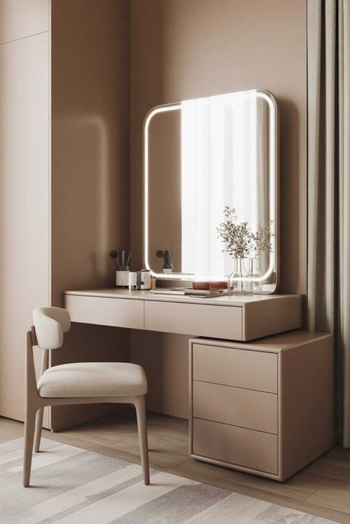 35 Stunning Dressing Table Ideas for a Stylish, Organized & Feel-Good Space 3 Modern Dressing Table Ideas for a Clean, Stylish Look