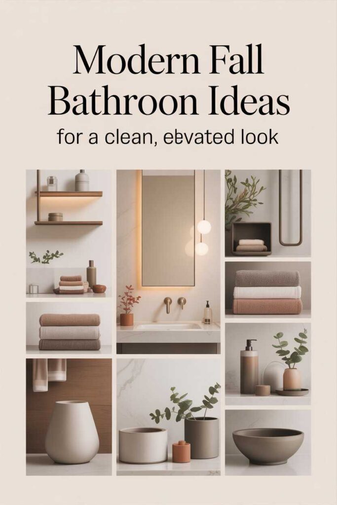Fall in Love With Your Fall Bathroom Cozy Modern & Budget Friendly Ideas for Instant Inspiration 6 Modern Fall Bathroom Ideas for a Clean, Elevated Look