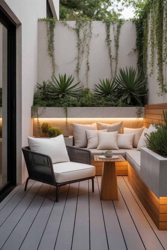 Tiny Patio Ideas That Feel Big, Beautiful, and Budget-Friendly (Modern Outdoor Inspiration You’ll Love) 4 Modern Tiny Patio Ideas for a Clean, Stylish Look
