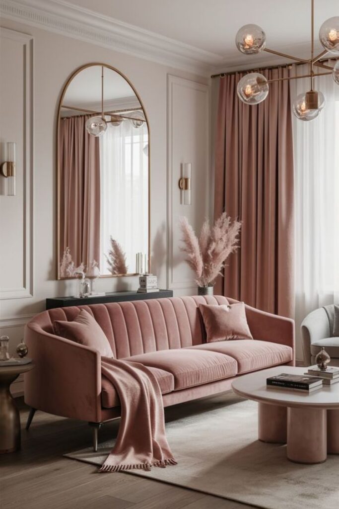 Pink Living Room Ideas That Feel Stylish, Cozy, and Surprisingly Timeless 8 Pinterest-Worthy Pink Living Room Styling Tips