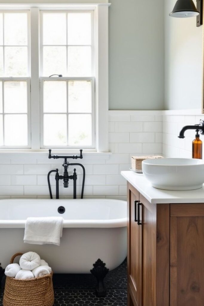 35 Farmhouse Bathroom Ideas for a Cozy, Modern, and Budget-Friendly Refresh 5 Rustic Farmhouse Bathroom Ideas Full of Character