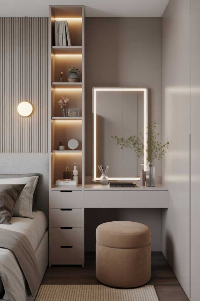 35 Stunning Dressing Table Ideas for a Stylish, Organized & Feel-Good Space 4 Small Bedroom Dressing Table Ideas That Save Space Without Sacrificing Style
