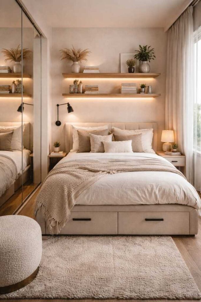 45 Stunning Bedroom Interior Ideas for a Cozy, Modern, and Budget-Friendly Makeover 5 Small Bedroom Interior Ideas That Maximize Space and Style