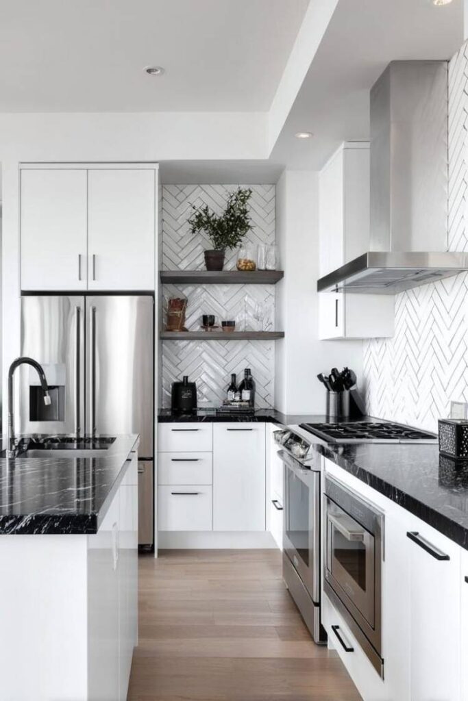 Black and White Kitchen Ideas Timeless, Modern, and Budget-Friendly Inspiration You’ll Love 4 Small Black and White Kitchen Ideas That Feel Bigger