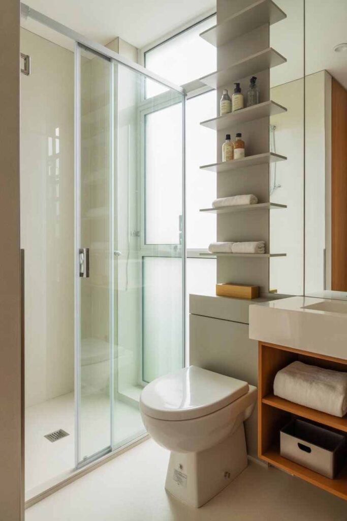 Small Bathroom Ideas That Feel Big, Beautiful, and Budget-Friendly (Modern Inspiration You’ll Love) 3 Smart Layout Ideas for Small Bathrooms That Actually Work