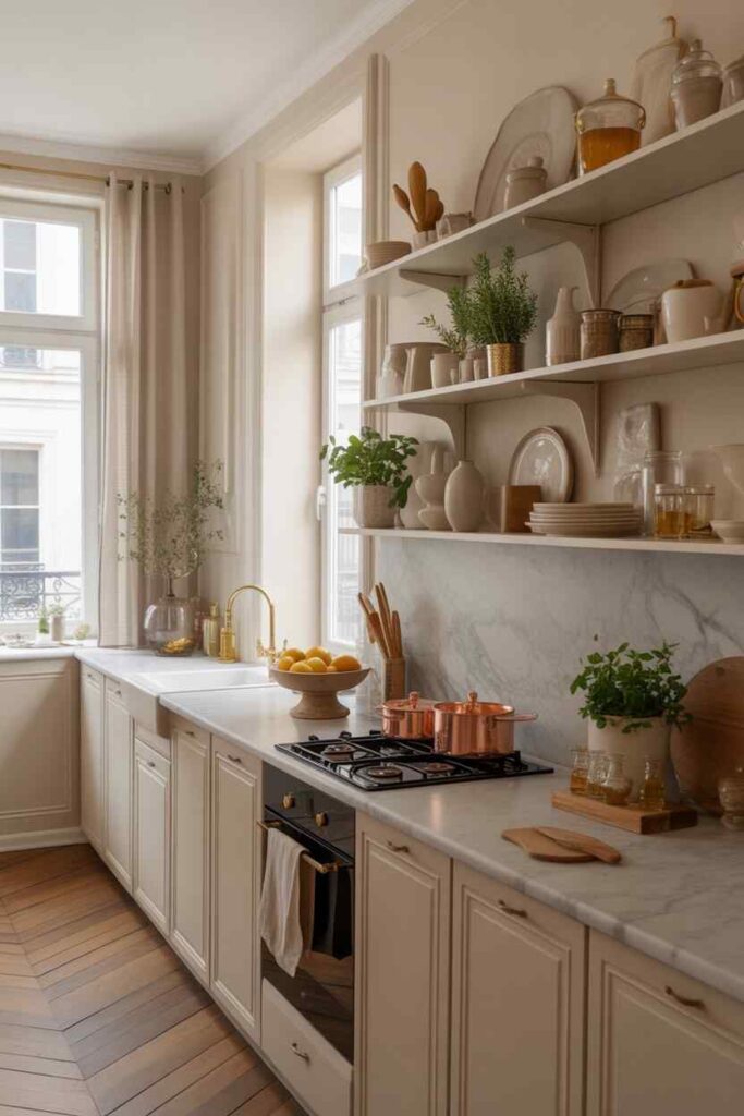 French Parisian Kitchen Ideas Timeless Inspiration, Budget-Friendly Charm, and Modern Elegance for Everyday Homes 10 Styling a Parisian Kitchen for Pinterest-Worthy Photos