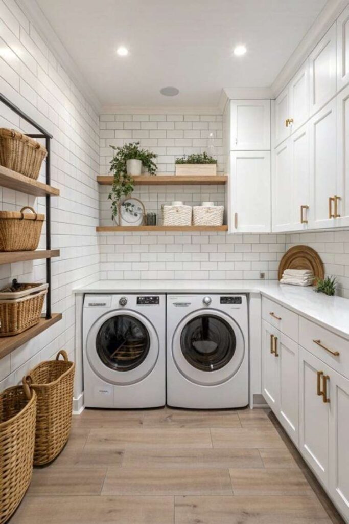 25+ Laundry Room Ideas for Stylish, Budget-Friendly & Modern Homes (Full of Inspiration) 5 Stylish Storage Ideas That Keep Laundry Rooms Organized
