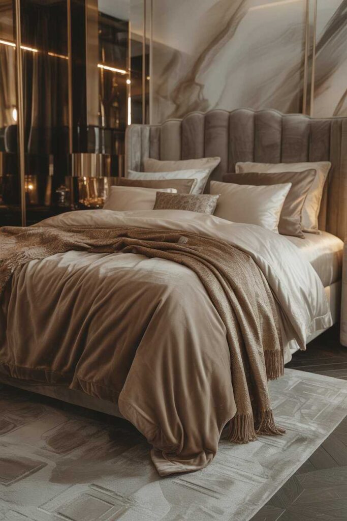 Art Deco Bedroom Ideas Timeless Glamour Modern Inspiration & Budget Friendly Style 4 Textures and Fabrics That Make an Art Deco Bedroom Feel Luxurious