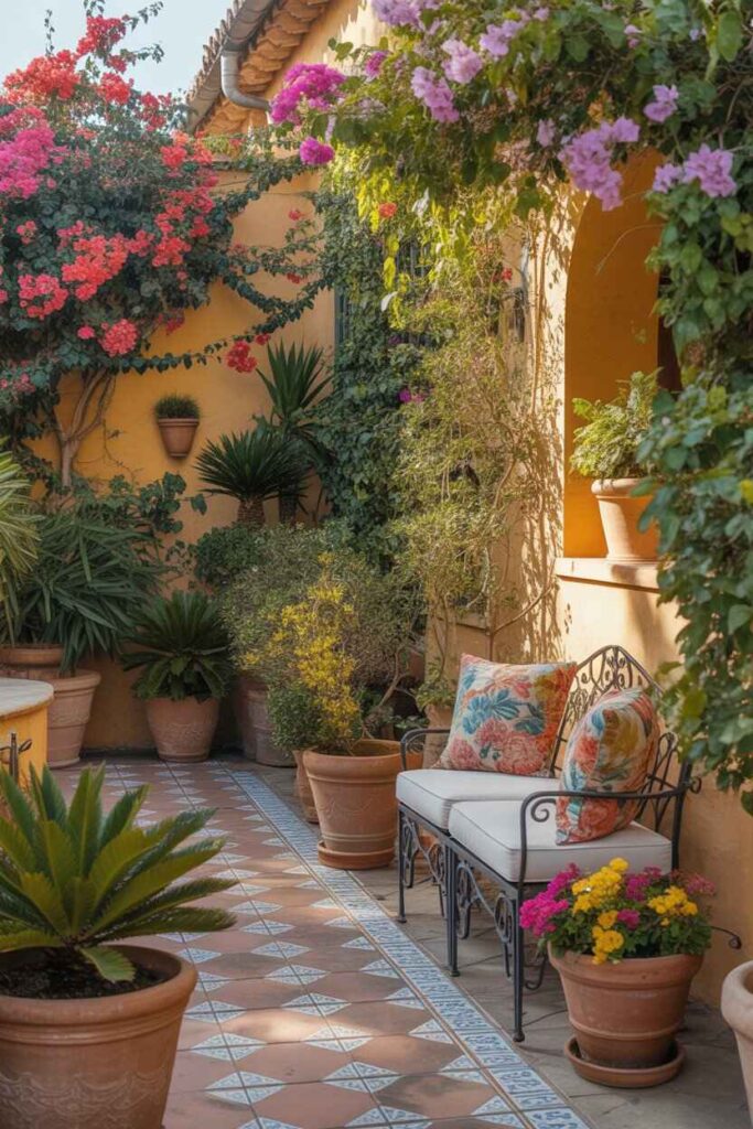 How to Create a Marbella-Inspired Spanish Garden Budget-Friendly Ideas, Timeless Inspiration, and Mediterranean Charm 4 The Color Palette That Brings Spanish Gardens to Life