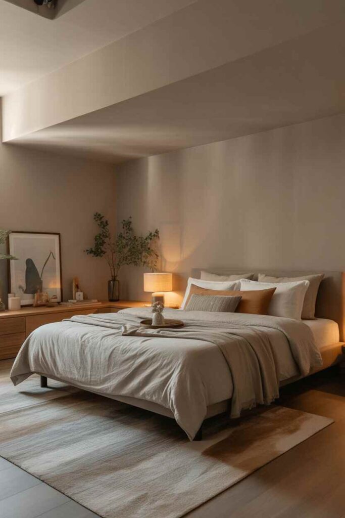 Japandi Basement Remodels You Have to See Modern, Cozy & Budget-Friendly Ideas That Feel Like a Retreat 7 Turning Your Basement into a Japandi Cozy Bedroom