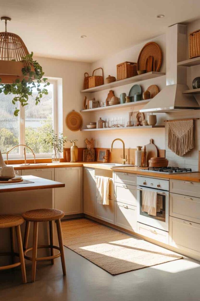 Modern Boho Kitchen Ideas Unique, Budget-Friendly Inspiration for a Warm and Stylish Home 2 What Defines a Modern Boho Kitchen Style