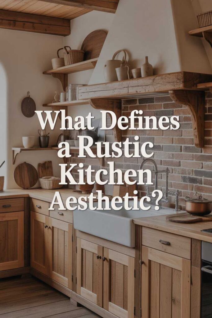 Rustic Kitchen Ideas That Feel Warm Timeless and Surprisingly Modern 2 What Defines a Rustic Kitchen Aesthetic?