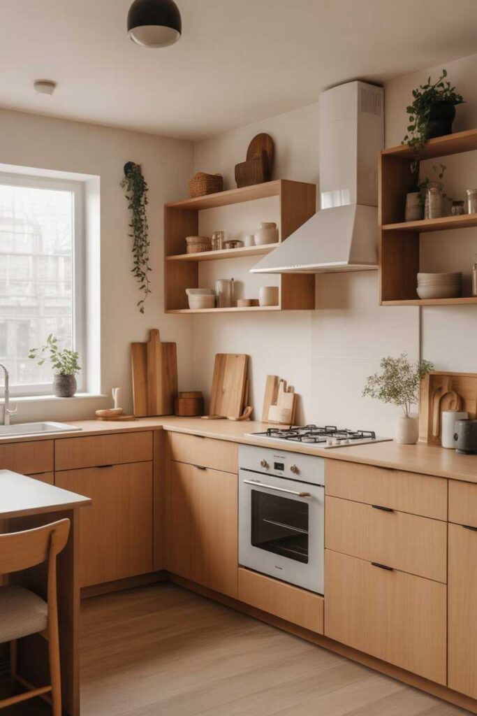 Japandi Kitchen Ideas & Inspiration Modern Budget Friendly and Uniquely Calm Spaces You Love 2 What Is a Japandi Kitchen and Why Is Everyone Obsessed With It?