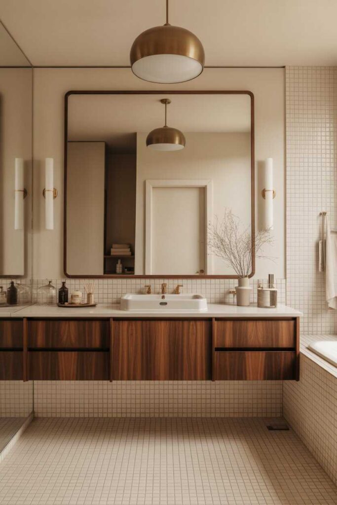 Mid Century Modern Bathrooms Timeless Ideas, Budget-Friendly Inspiration, and Unique Modern Design 2 What Makes Mid Century Modern Bathrooms So Timeless