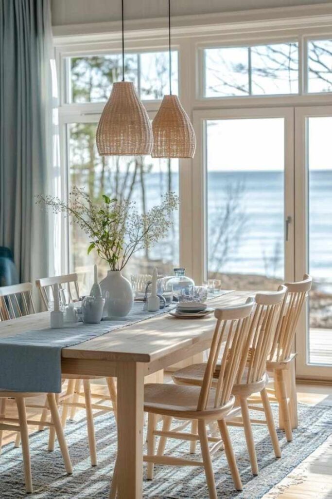 35 Beautiful Beach House Dining Room Ideas for a Light, Breezy, and Budget-Friendly Coastal Look 2 Why Beach House Dining Room Design Feels So Timeless