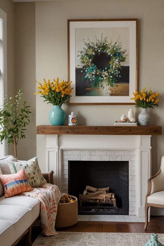 Spring Home Mantel Decor Ideas Fresh, Budget-Friendly Inspiration to Brighten Your Space 2 Why Spring Is the Perfect Season to Refresh Your Mantel