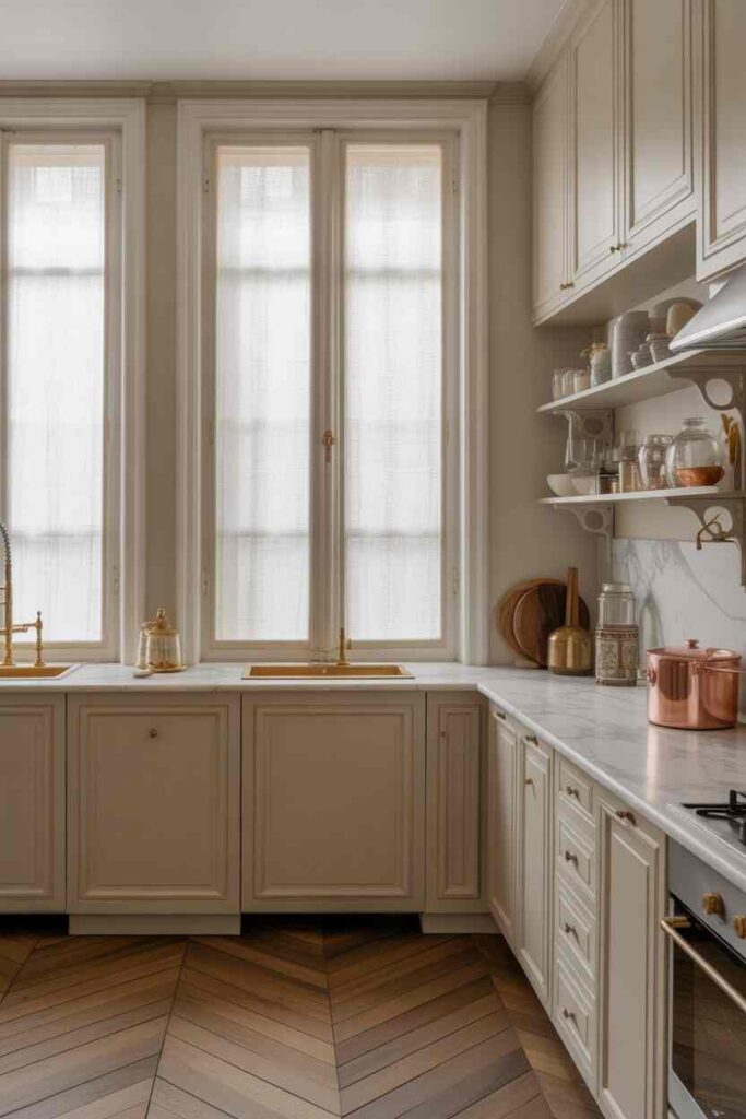French Parisian Kitchen Ideas Timeless Inspiration, Budget-Friendly Charm, and Modern Elegance for Everyday Homes 12 Why the French Parisian Kitchen Never Goes Out of Style