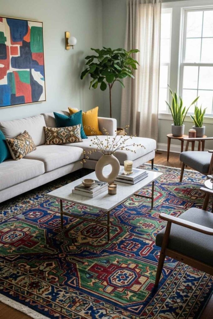 The Ultimate Guide to Living Room Carpet Ideas Modern Designs Styling Secrets 7 Celebrity & Social Media Interior Trends
