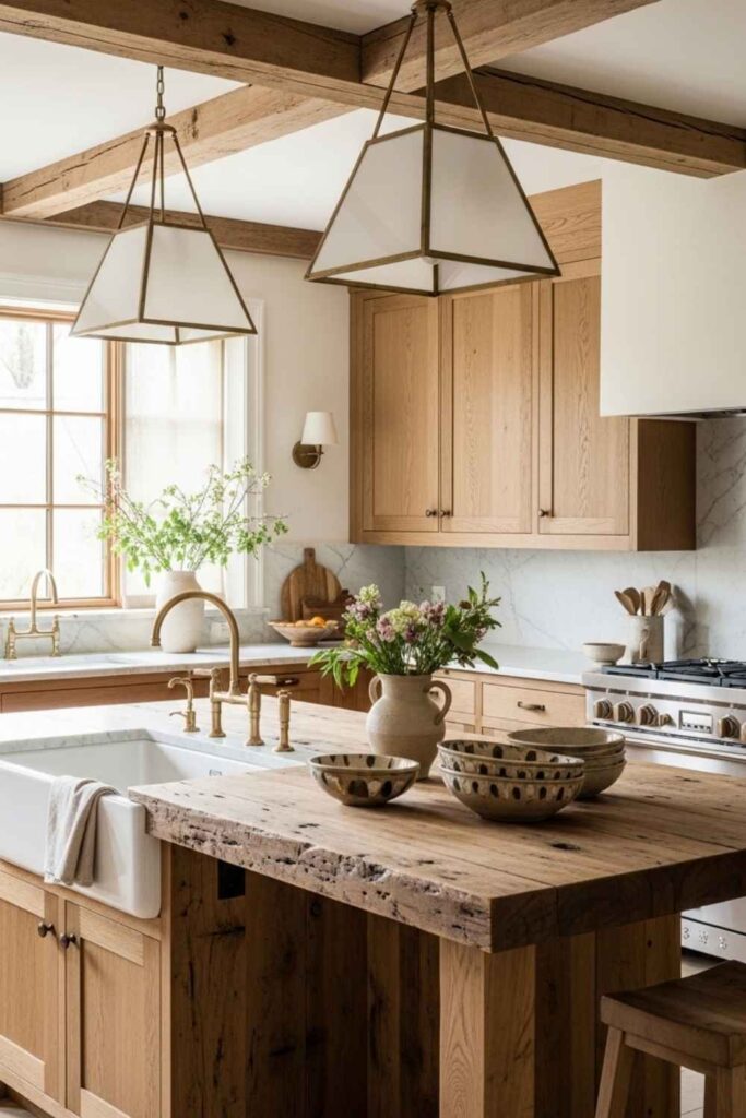 15+ Cozy Rustic Kitchen Design Inspiration 7 Celebrity & Social Media Interior Trends